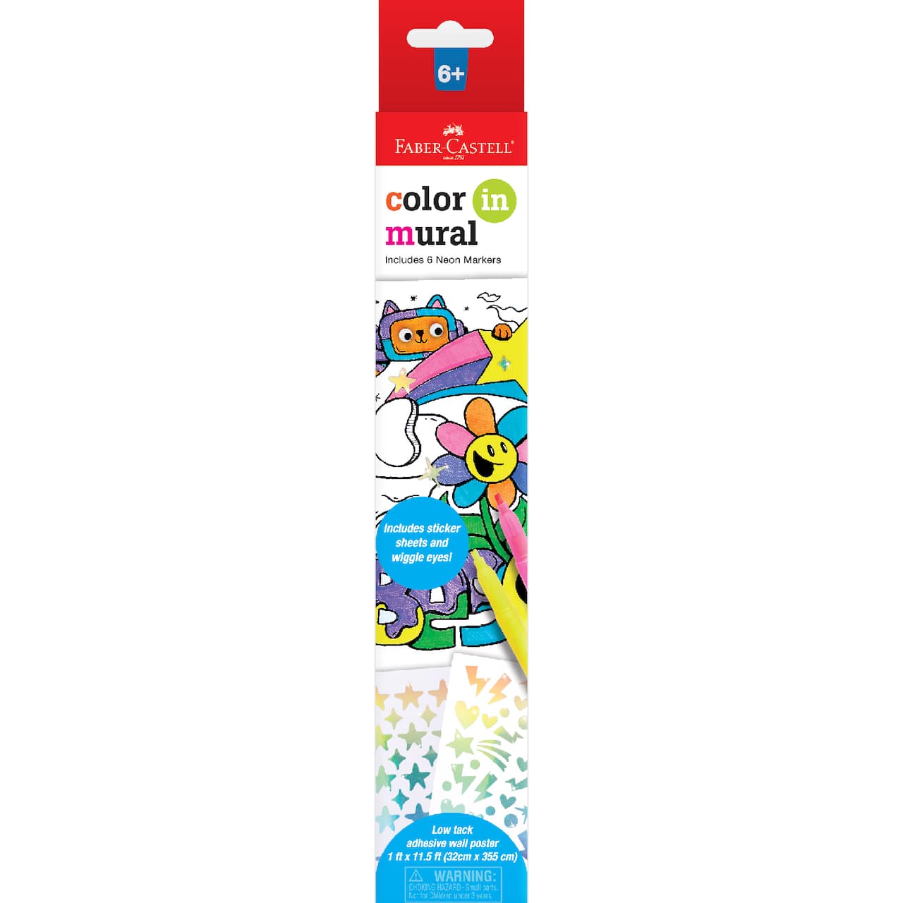 Faber-Castell&#xAE; Color In Mural Doodle Set